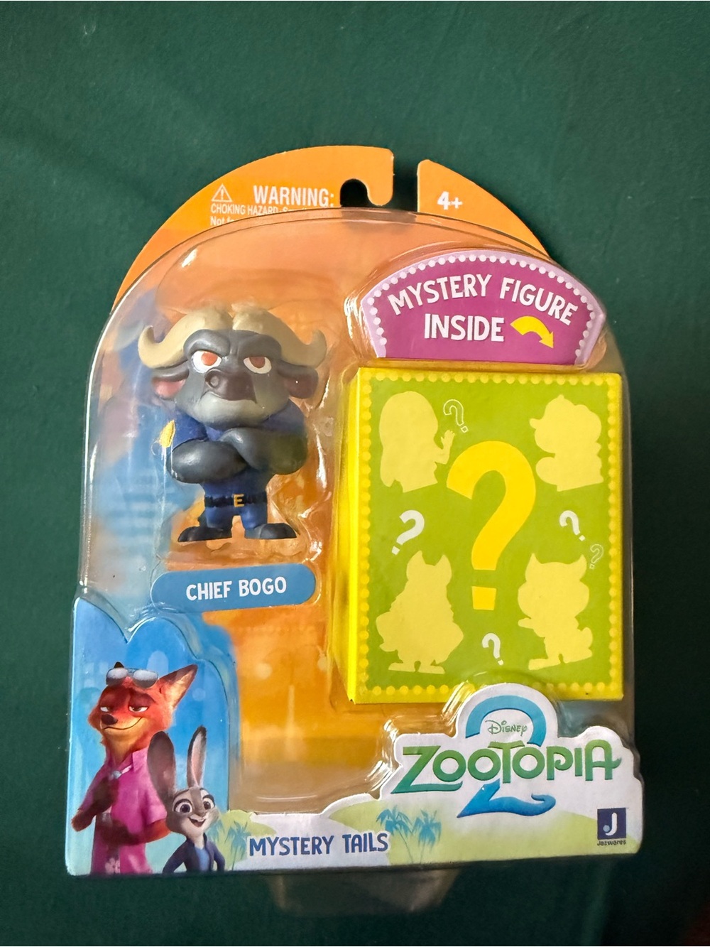Disney Zootopia 2 Chief Bogo and a Mystery Figure